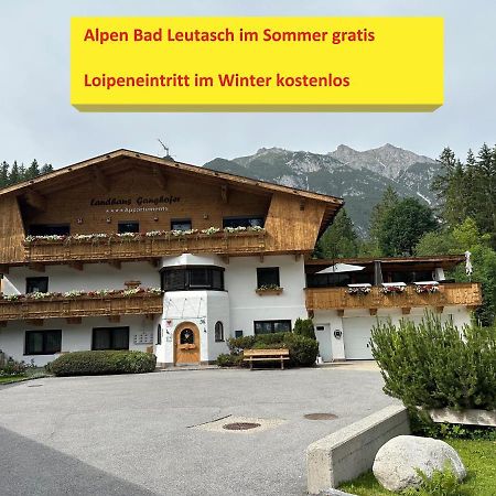 W5 Haus Ganghofer Apartment Leutasch Exterior photo